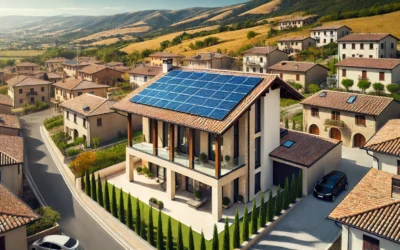 Installazione di un impianto fotovoltaico in provincia di Pesaro