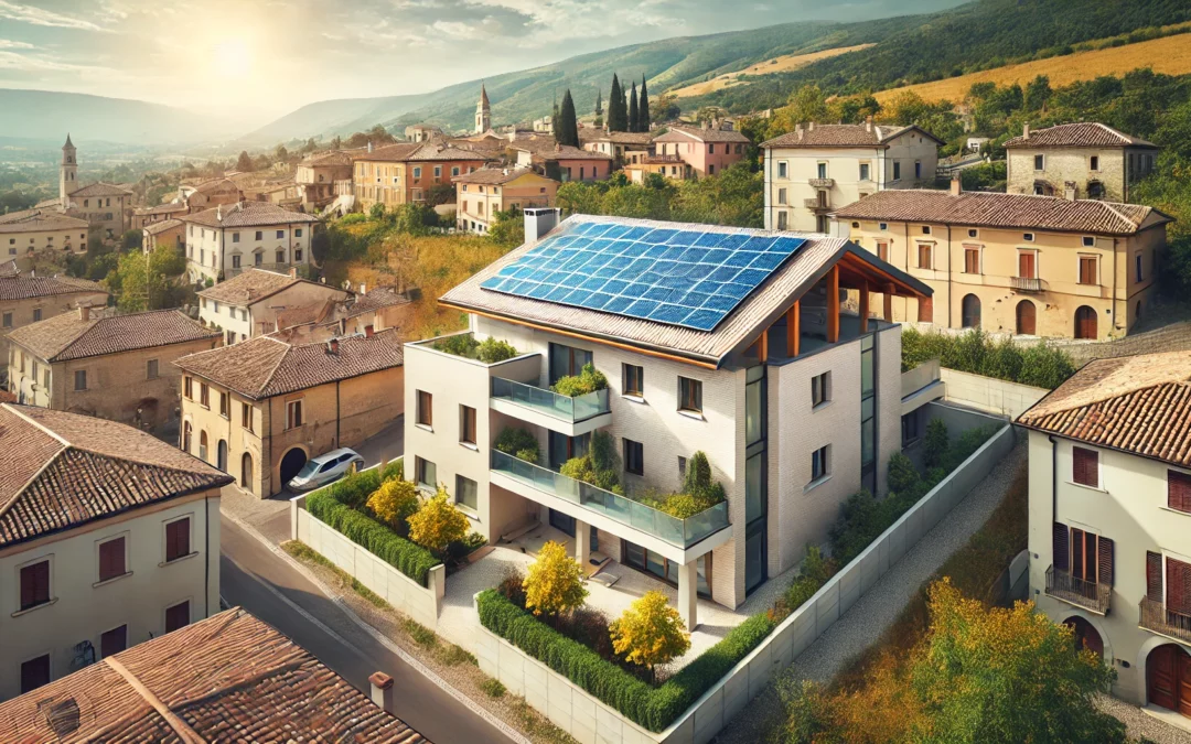 Installazione di un impianto fotovoltaico in provincia di Ascoli Piceno